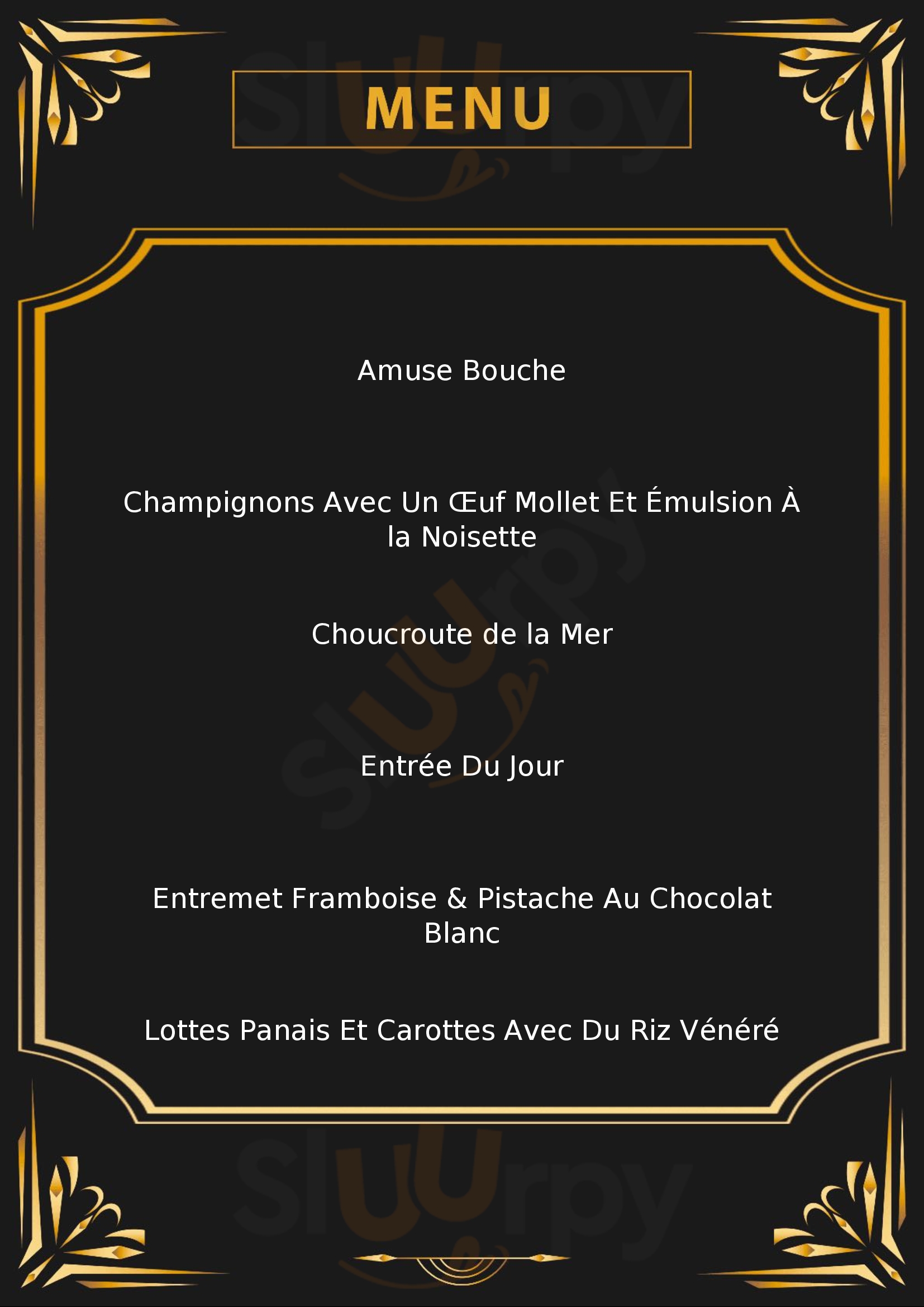 Restaurant Catherinette Saint-Pol-sur-Ternoise Menu - 1