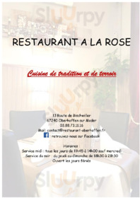 Restaurant A La Rose  