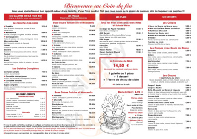Crêperie Au Coin Du Feu Moncontour