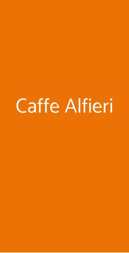 Caffè Alfieri Restaurant & Wine Bar, Firenze