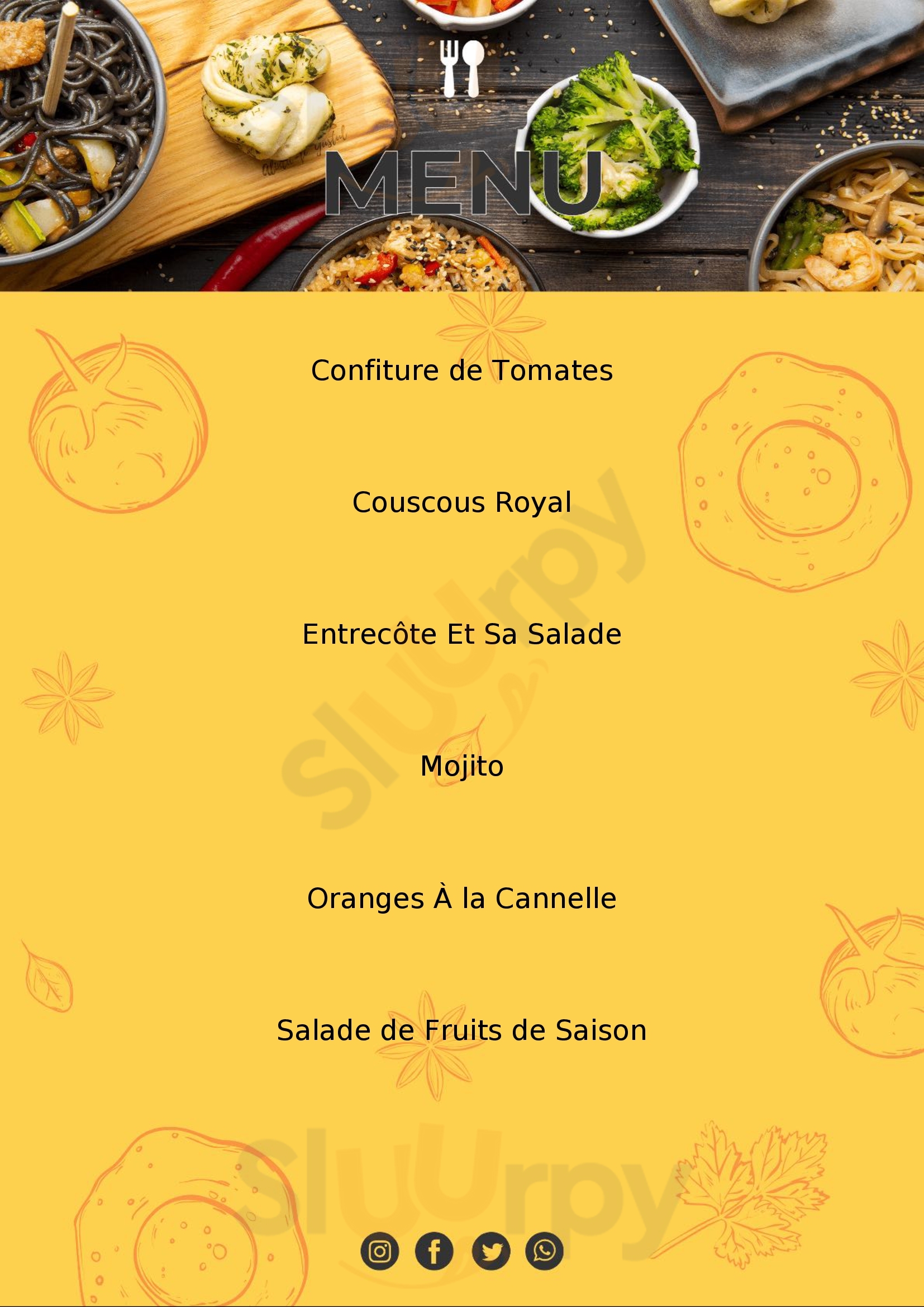 Cuisine Du Monde Maillane Menu - 1