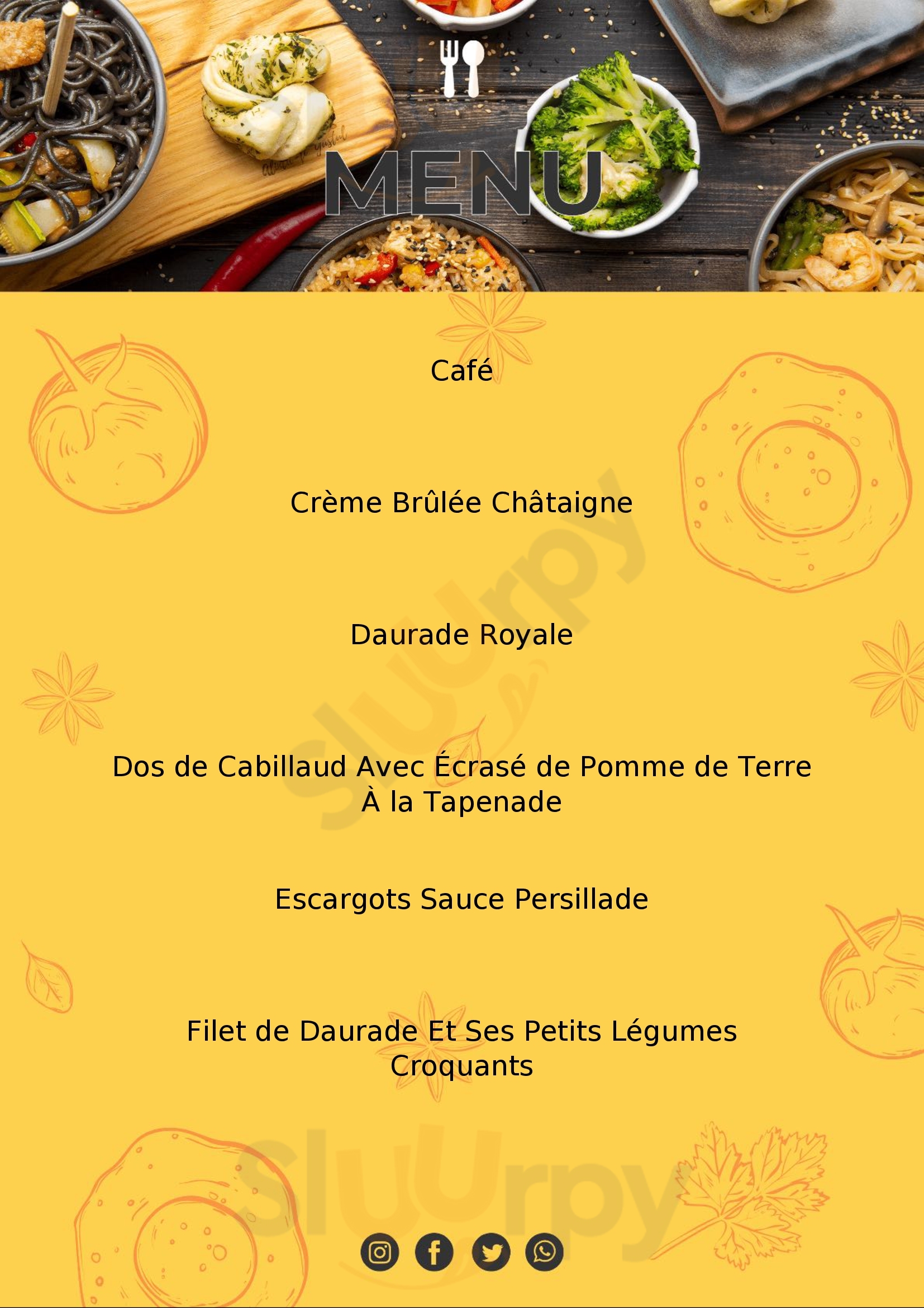 Saveurs D' Alba Alba-la-Romaine Menu - 1