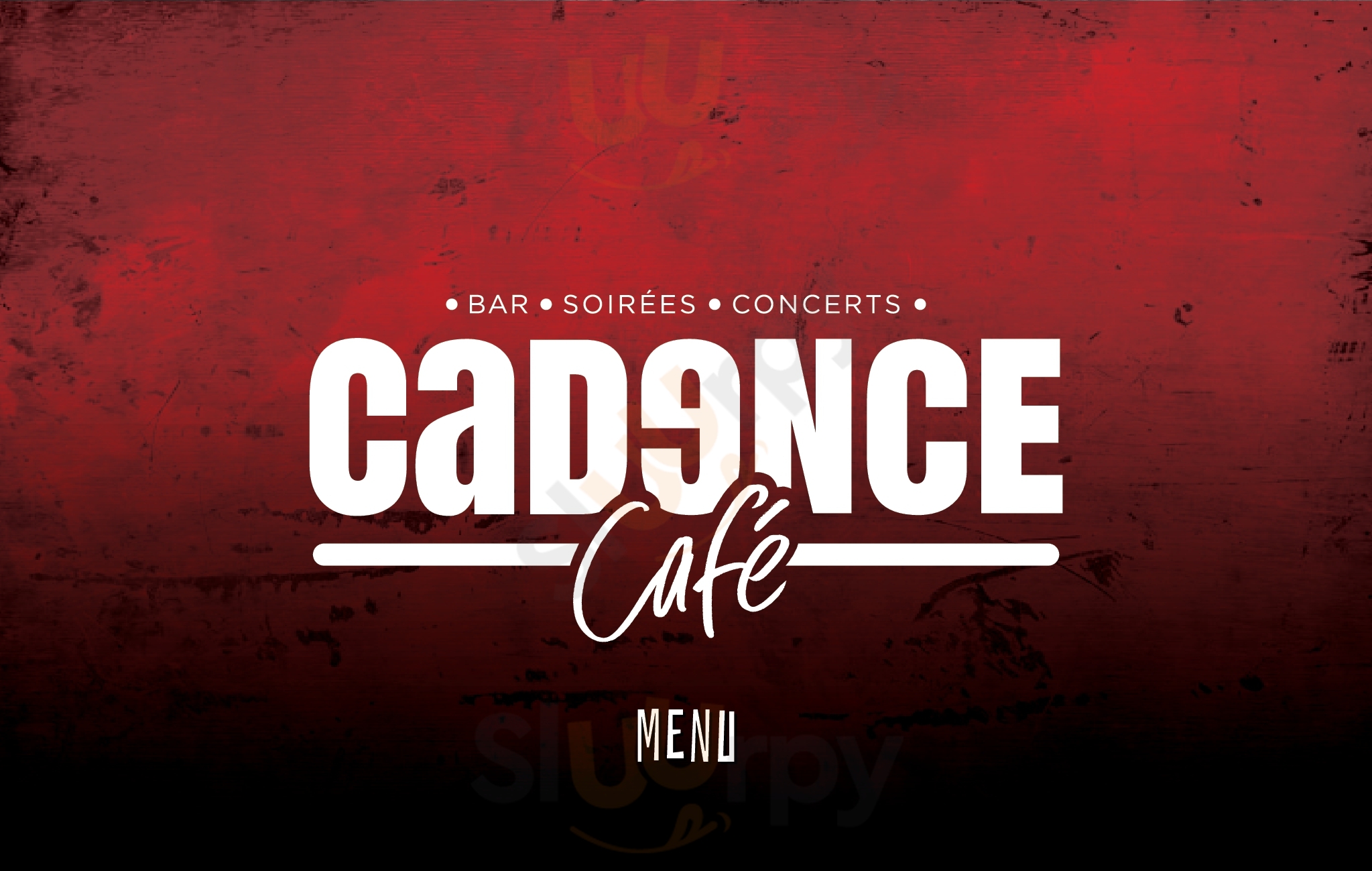 Cadence Café Cessy Menu - 1