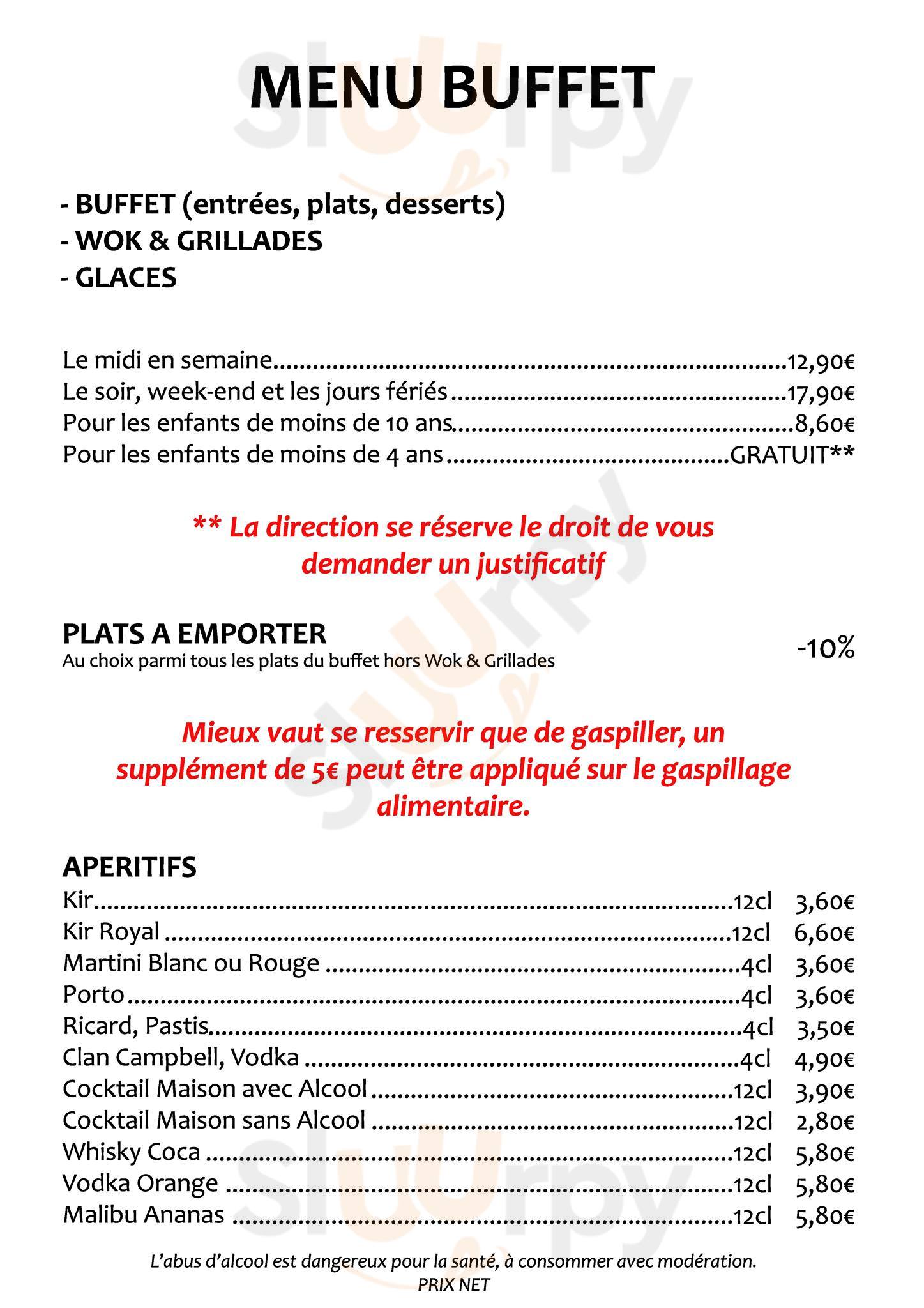 Gourmet D'asie Saint-Alban-de-Roche Menu - 1