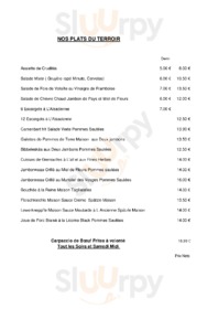 Au Cheval Noir Herrlisheim Menu prix valuation du restaurant