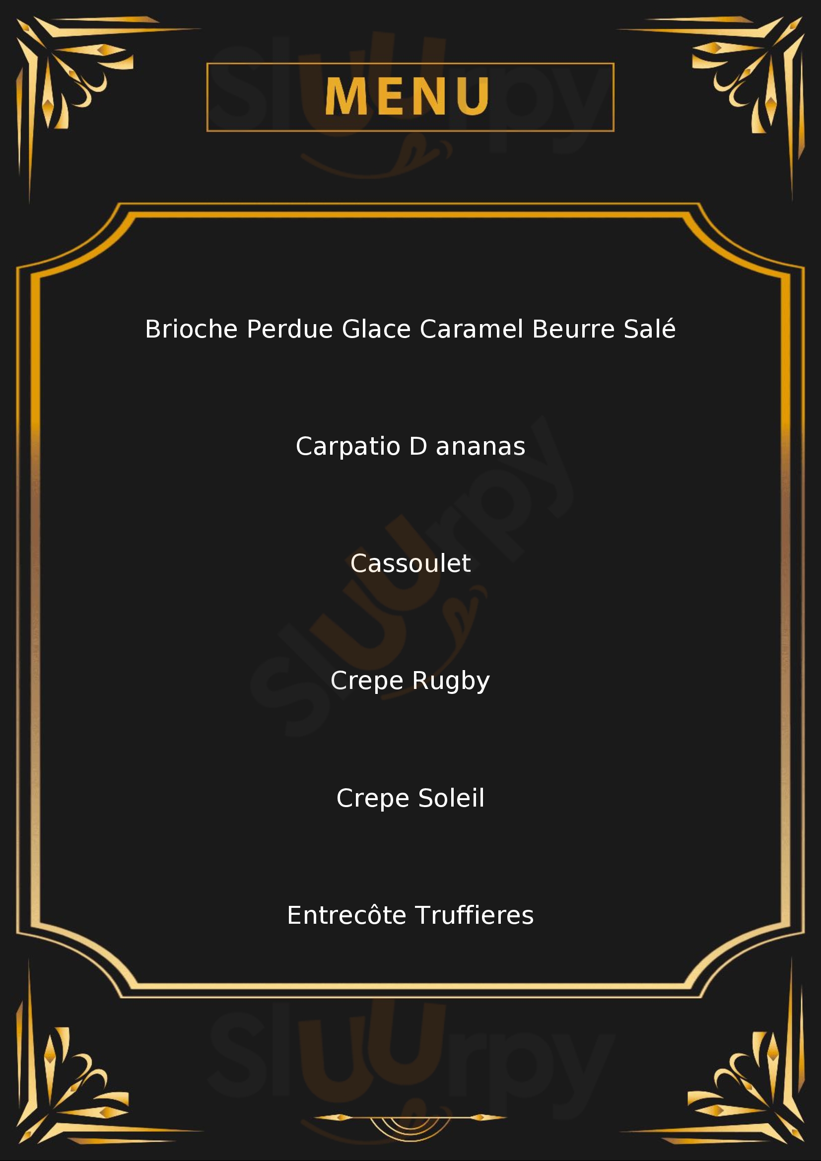 L'eole Saint-Cybranet Menu - 1