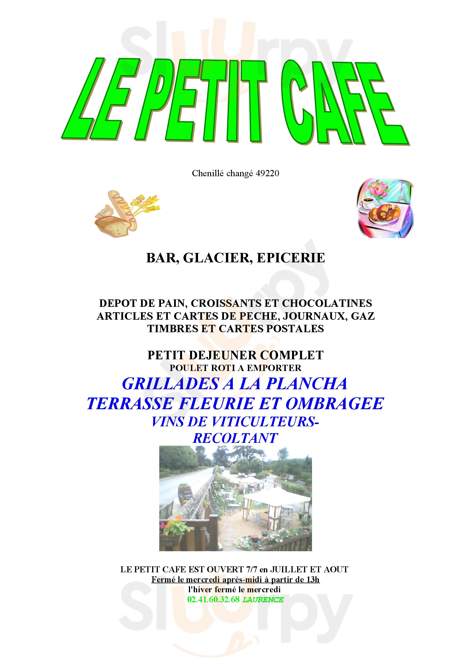 Le Petit Café Chenille-Change Menu - 1