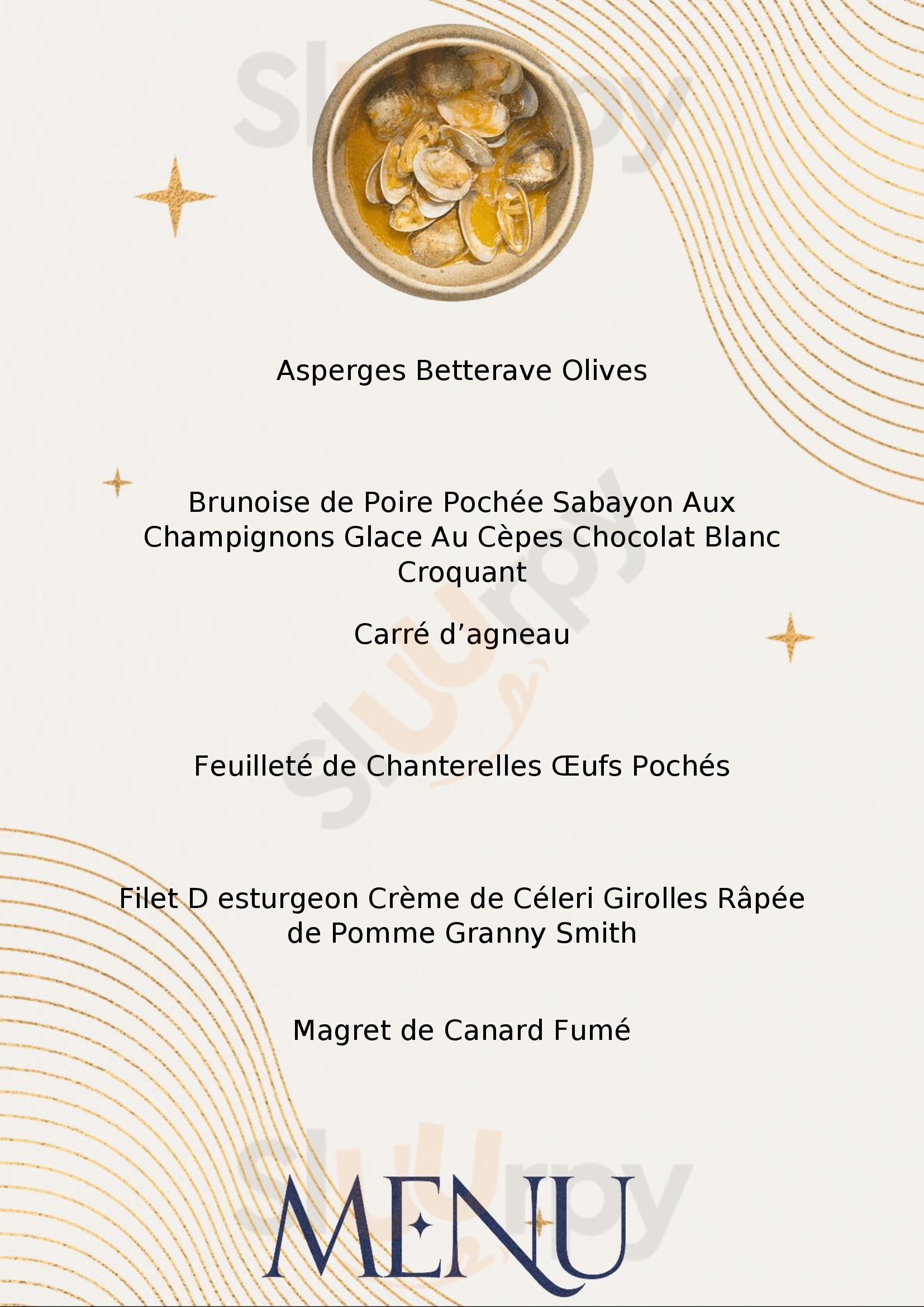 La Maison Gaujac Menu - 1