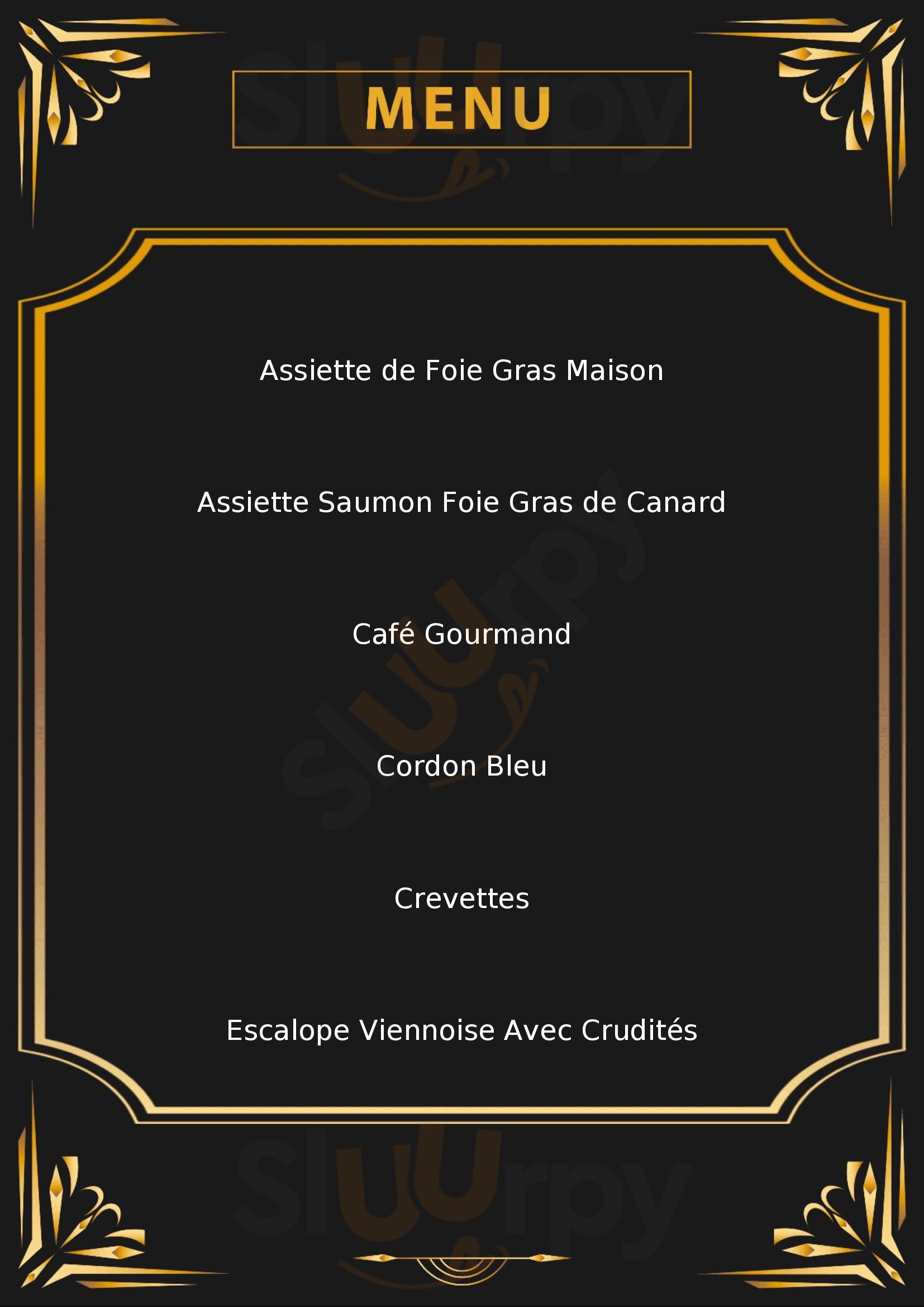 A L'arbre Vert Pulversheim Menu - 1