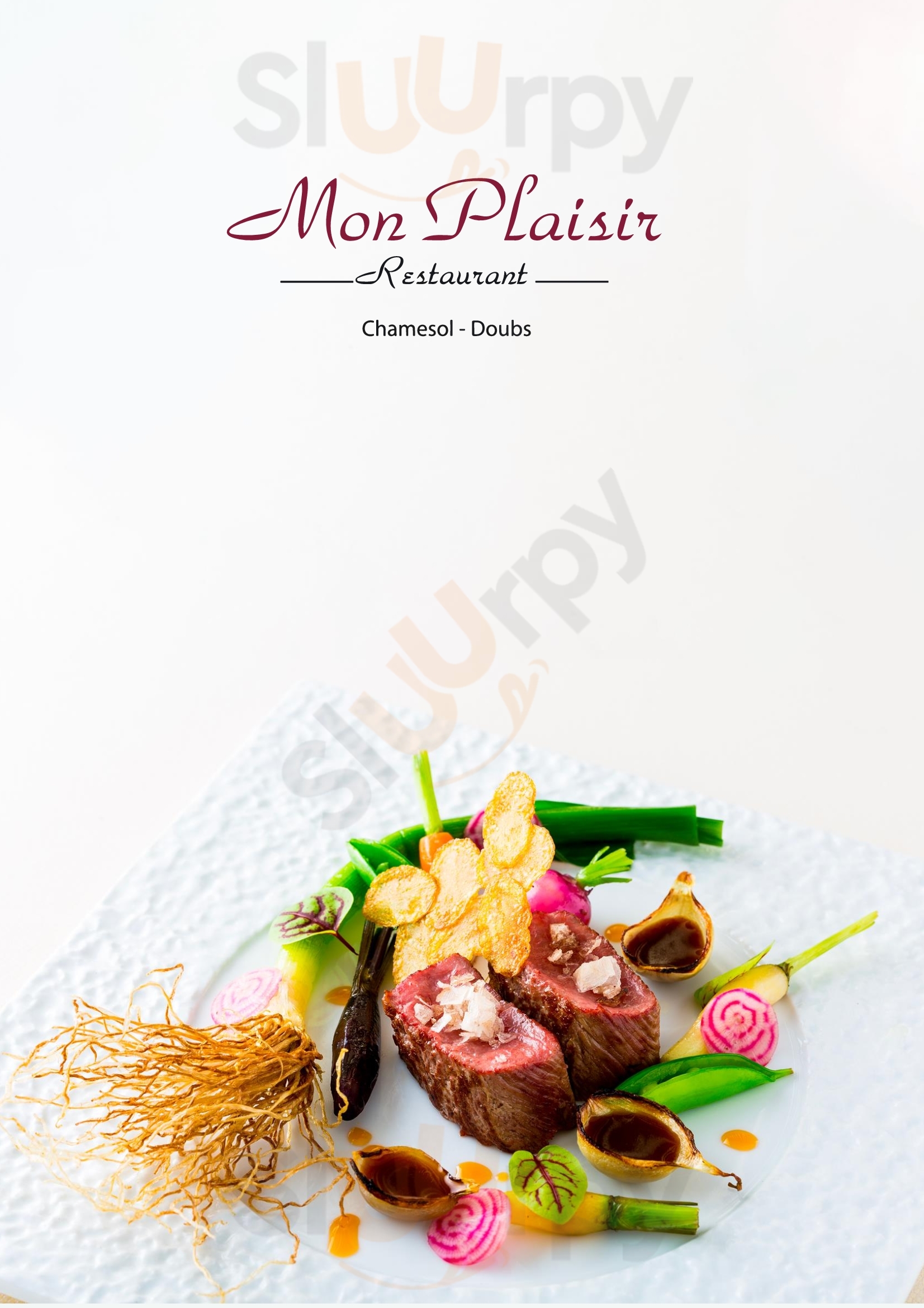 Mon Plaisir Restaurant Chamesol Menu - 1