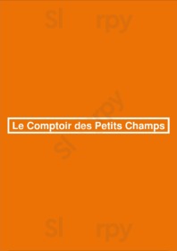 Le Comptoir Des Petits Champs, Paris