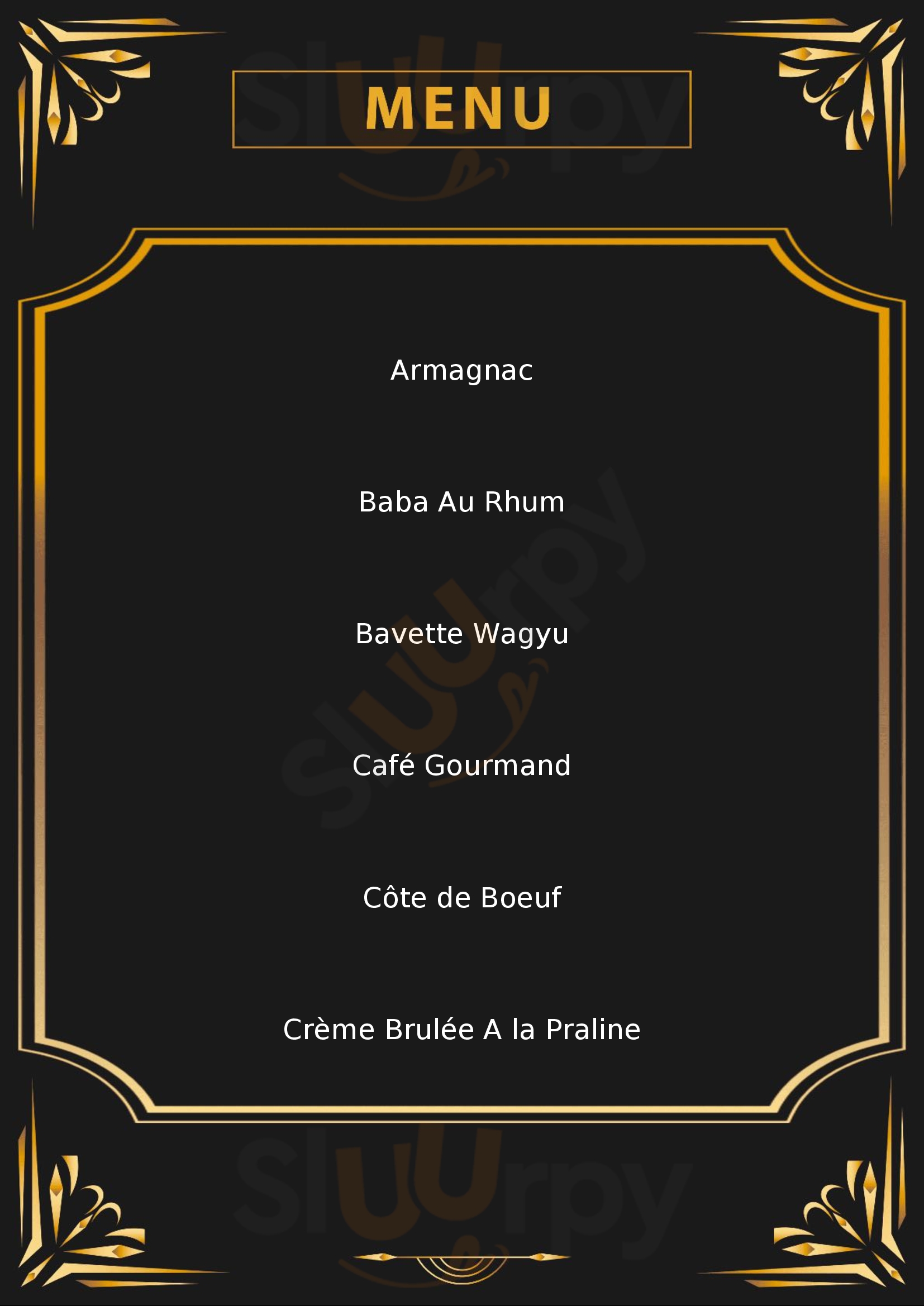 L'ogre Paris Menu - 1