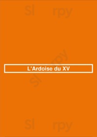 L'ardoise Du Xv, Paris