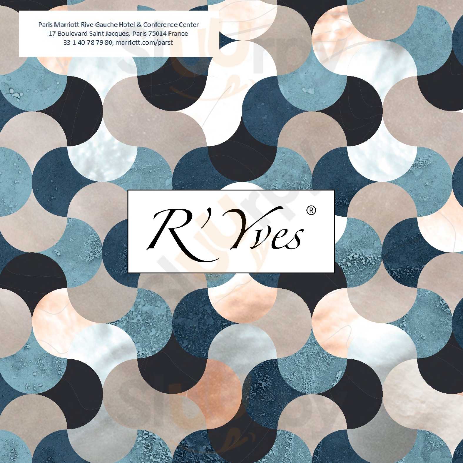 R'yves Paris Menu - 1