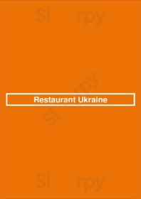 Restaurant Ukraine, Paris