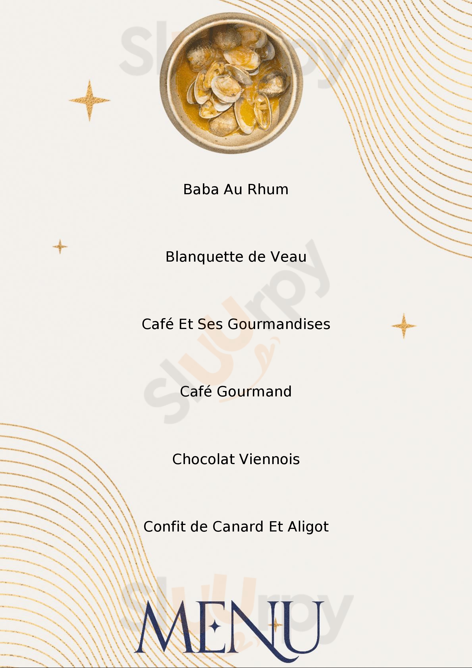 Gloriette Café Paris Menu - 1