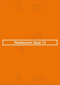 Restaurant Quai 14, Paris