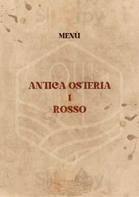 Antica Osteria 1 Rosso, Firenze