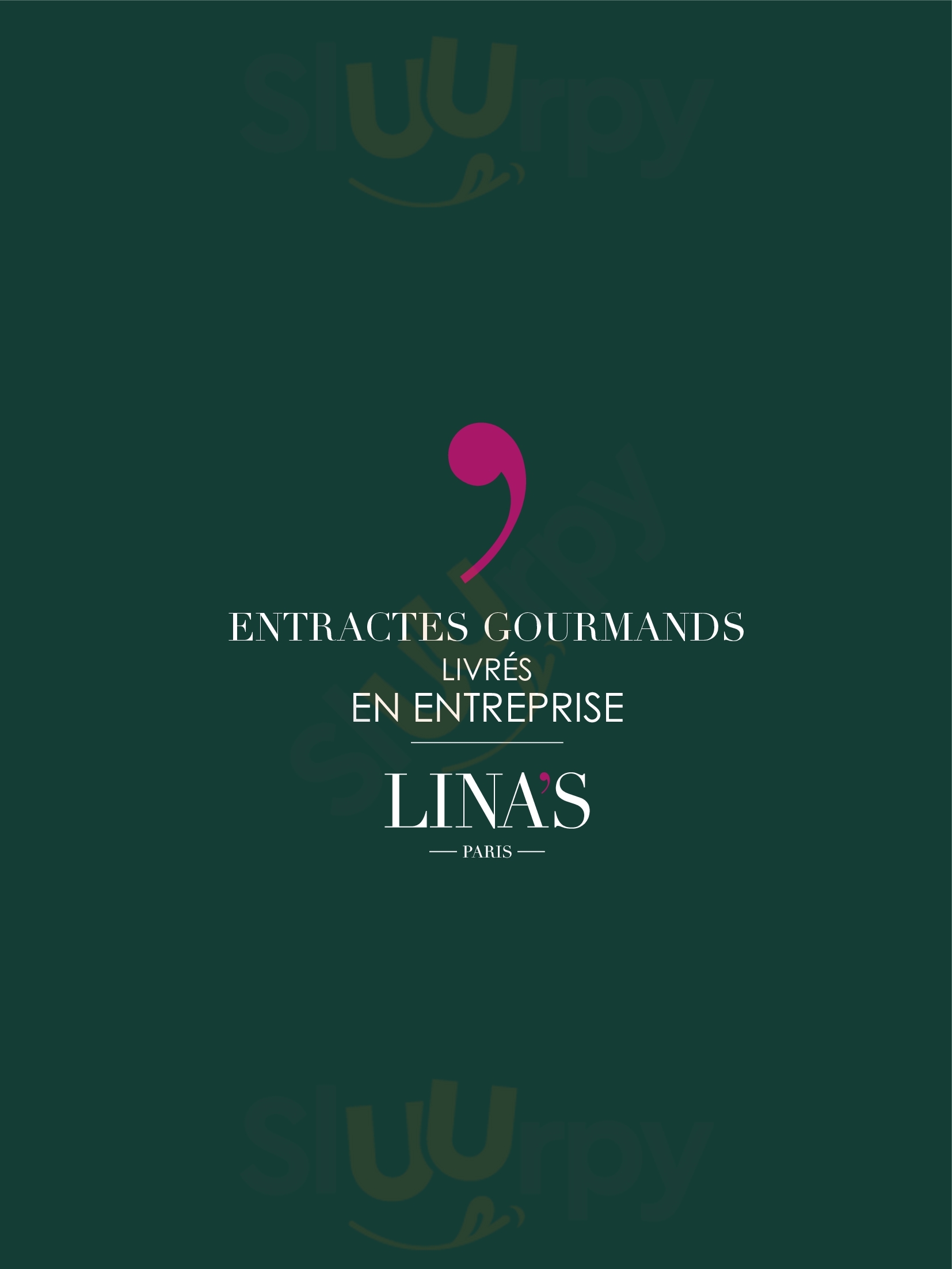 Lina's Paris Menu - 1