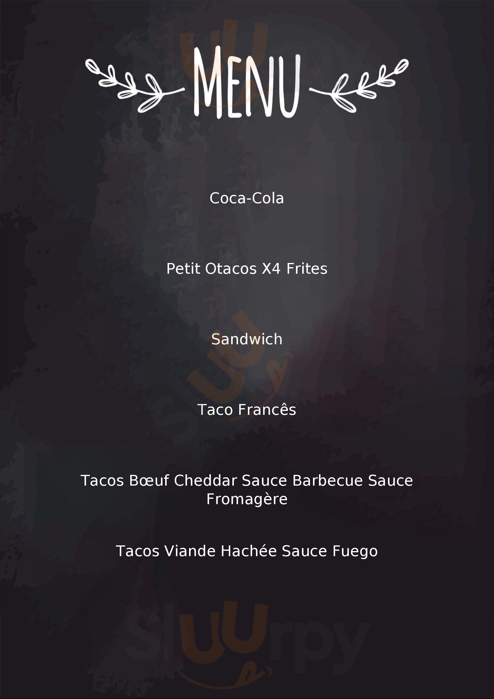 O'tacos Paris Menu - 1