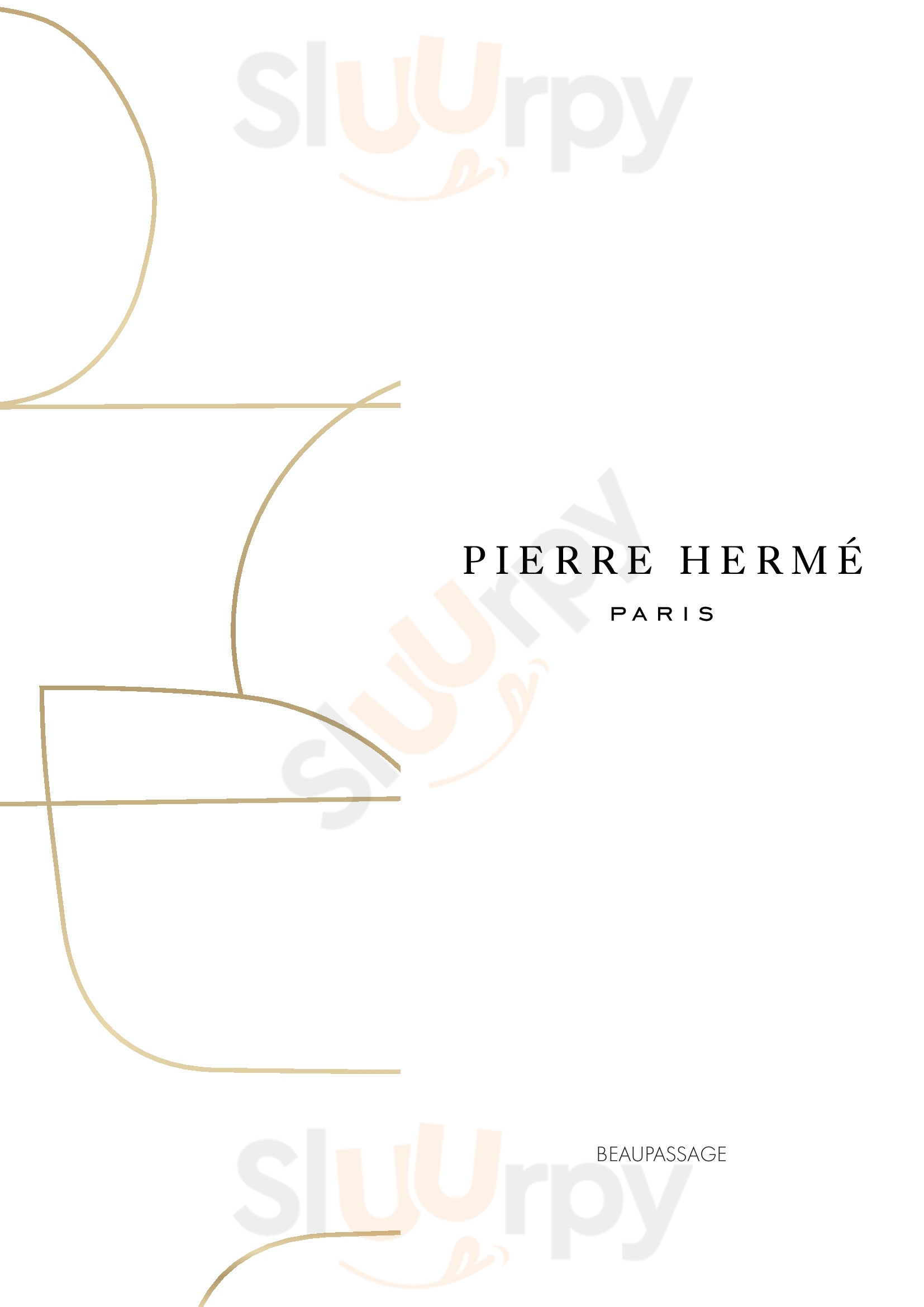 Pierre Hermé - Paul Doumer Paris Menu - 1