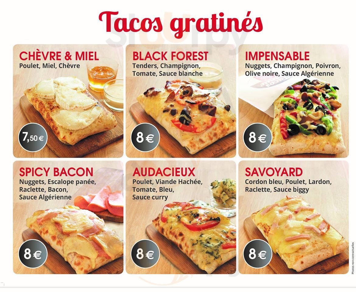 Tacos Avenue Paris Menu - 1