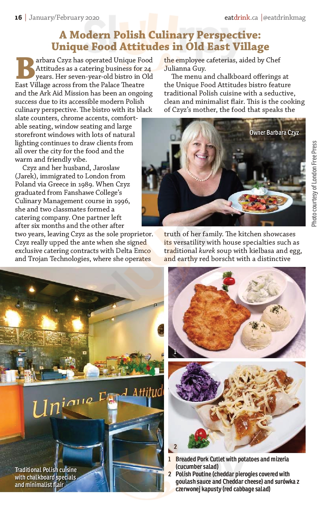 Main Menu - Unique Food Attitudes