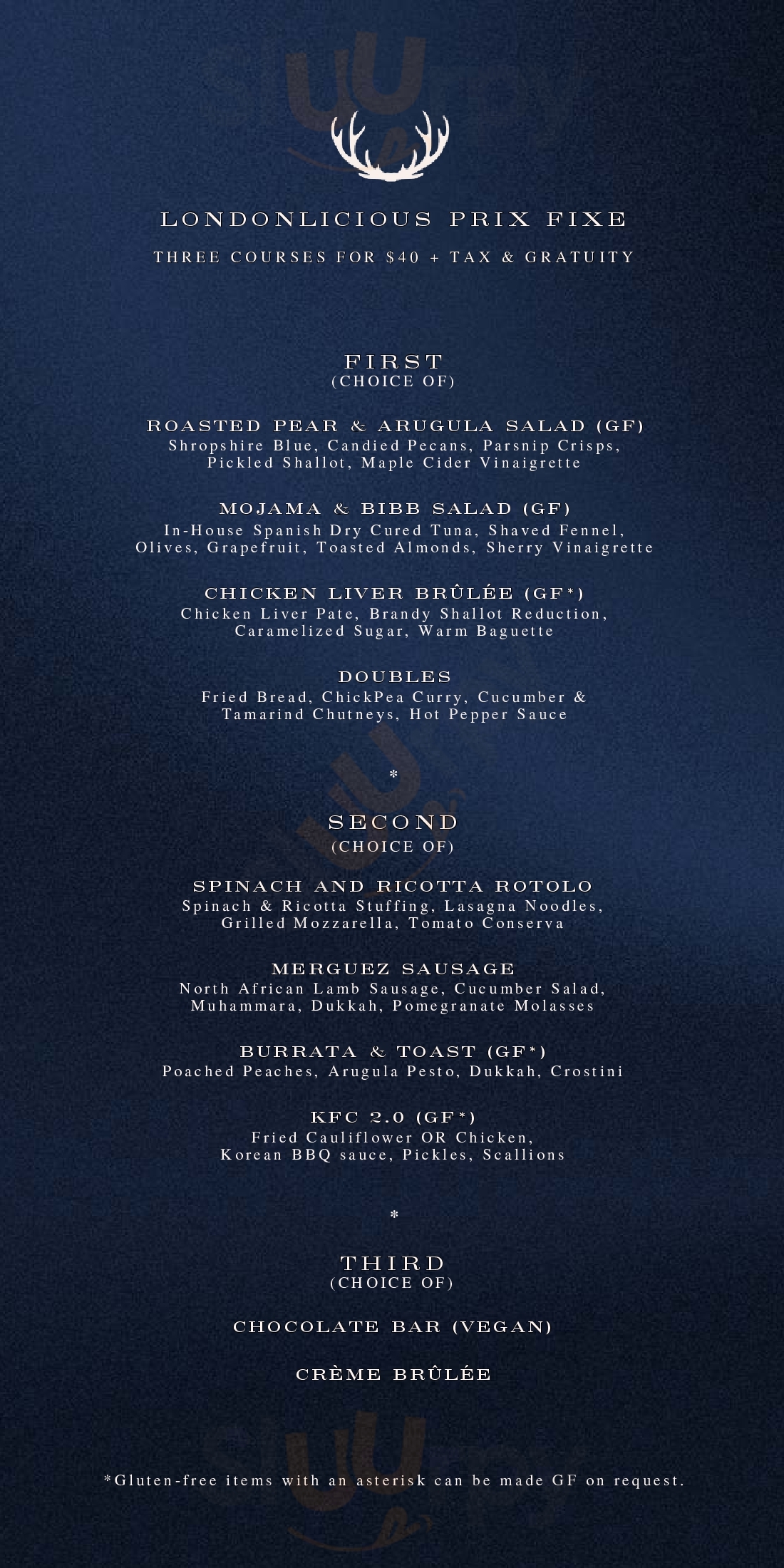 Main Menu - Hunter & Co