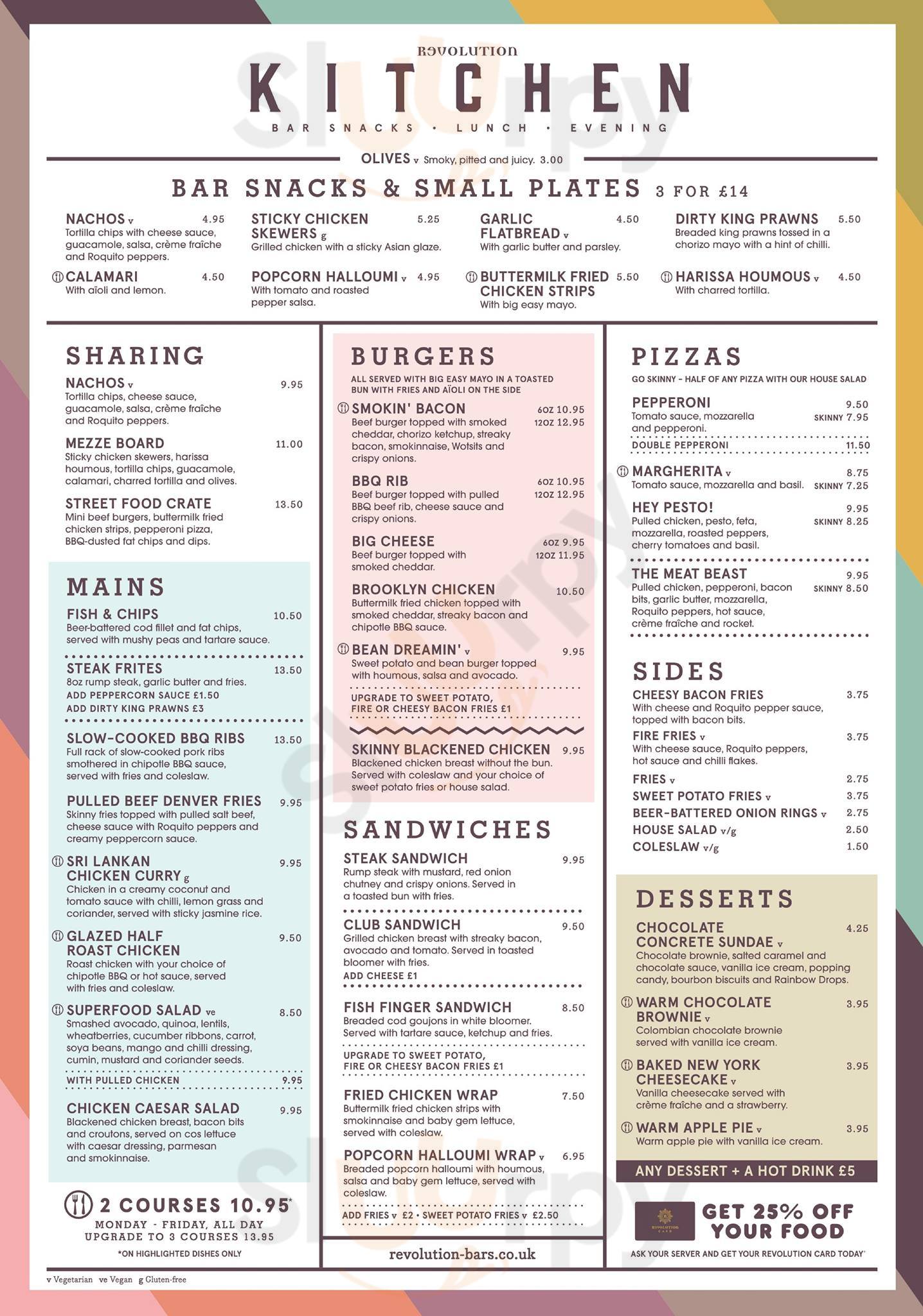 Main Menu - Revolution America Square