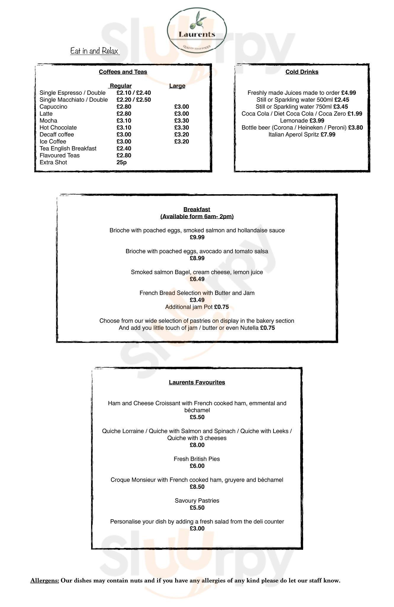 Main Menu - Laurents