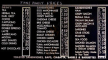 Le Signore menu