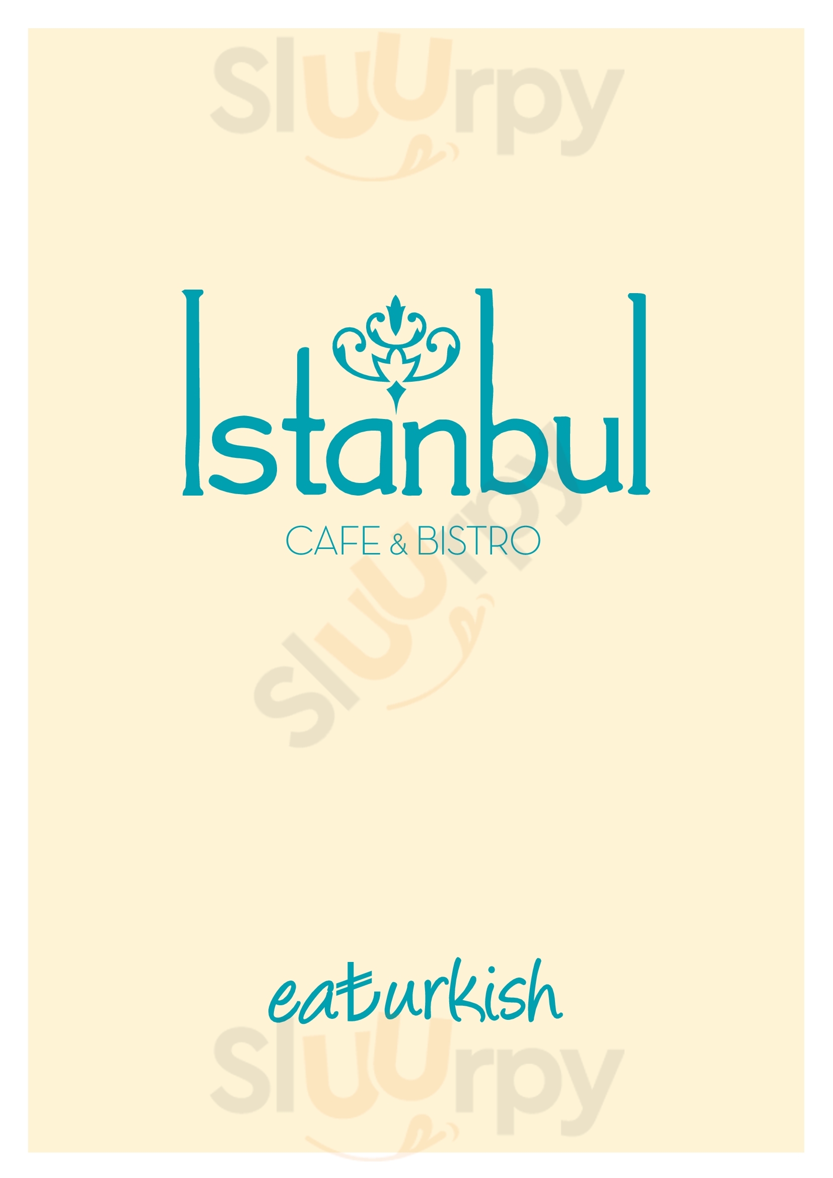 Main Menu - Istanbul Cafe & Bistro