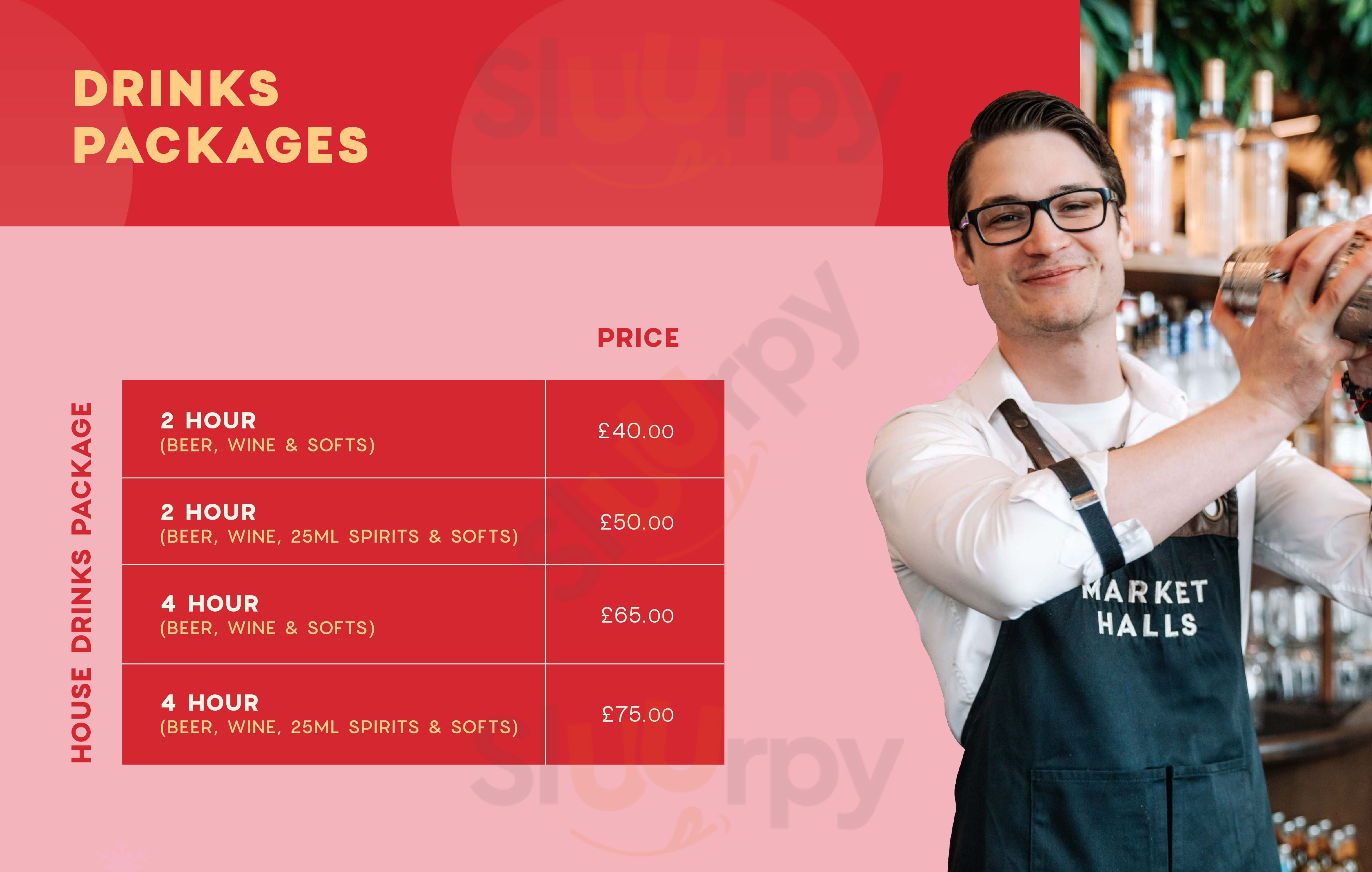 Market Hall Fulham London Menu - 1