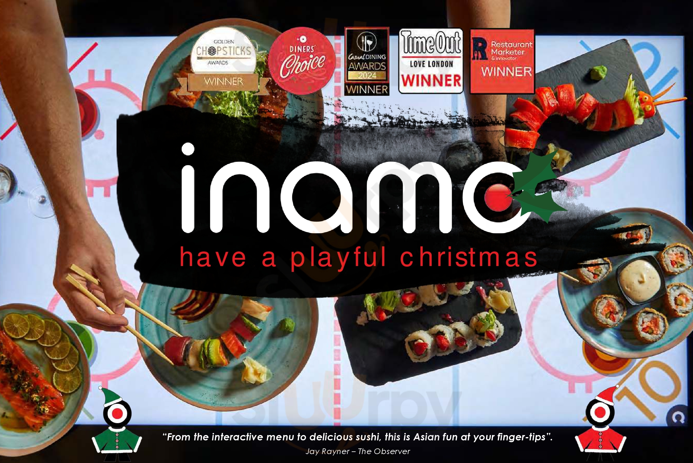 Inamo London Menu - 1