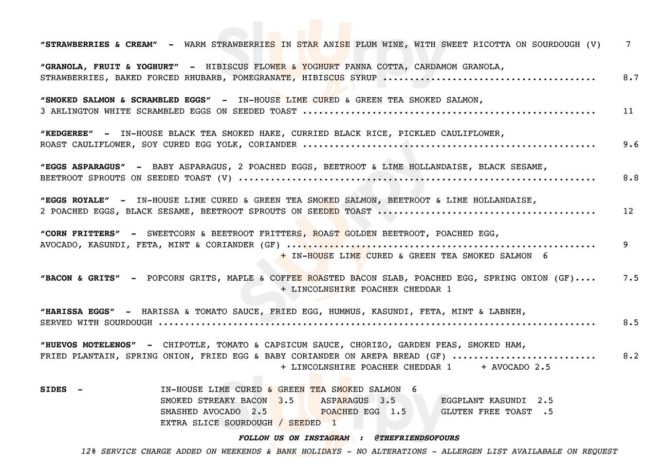 Main Menu - Friends Of Ours