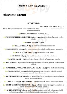 Mem And Laz Brasserie