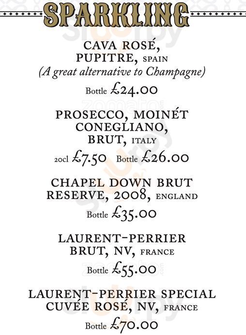 The Butchers Hook & Cleaver, Ec1 London Menu - 1