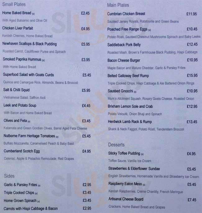 The Dog House London Menu - 1