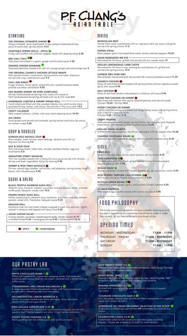 P.f. Chang's Asian Table - Leicester Square