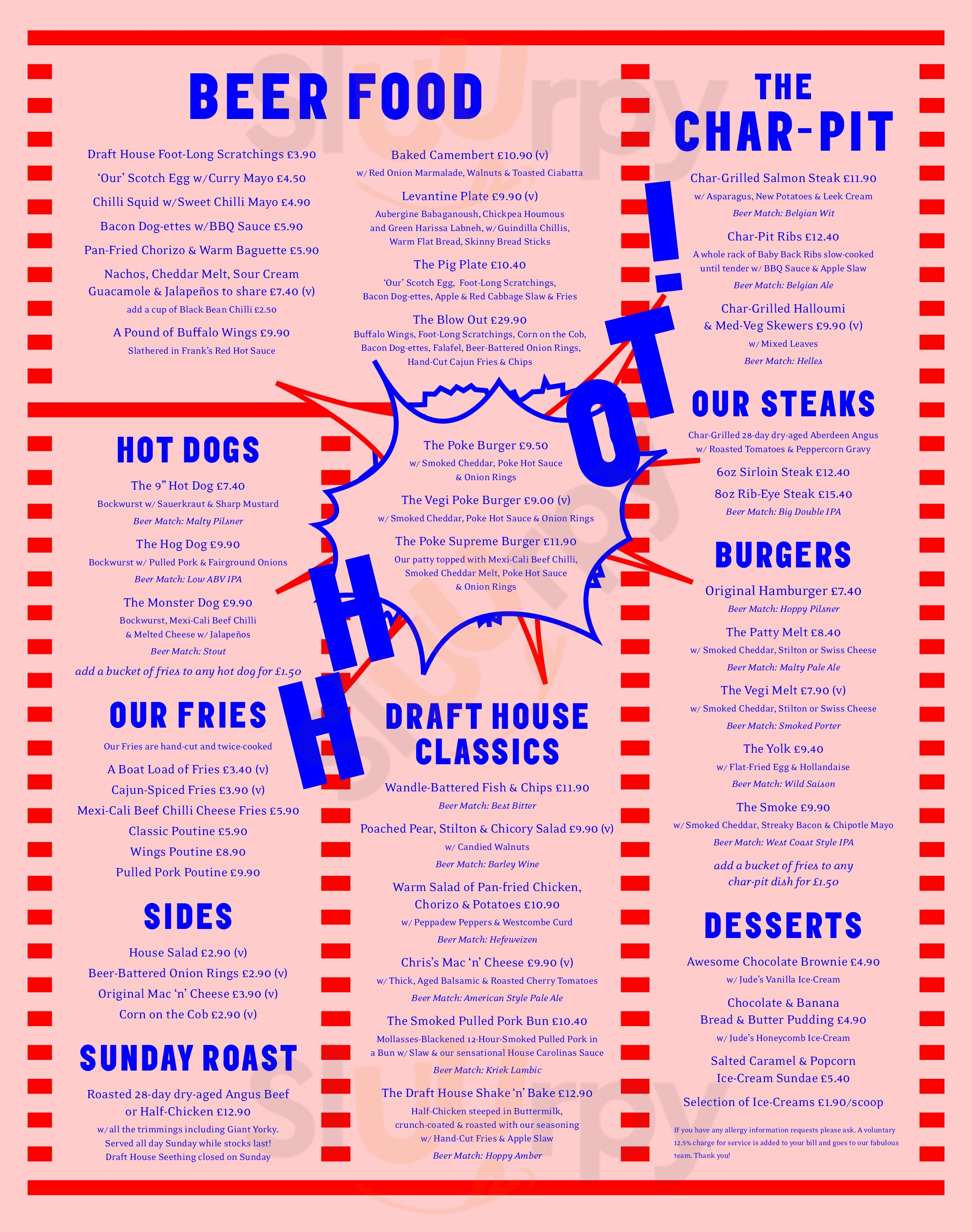 Main Menu - Duke Of Battersea