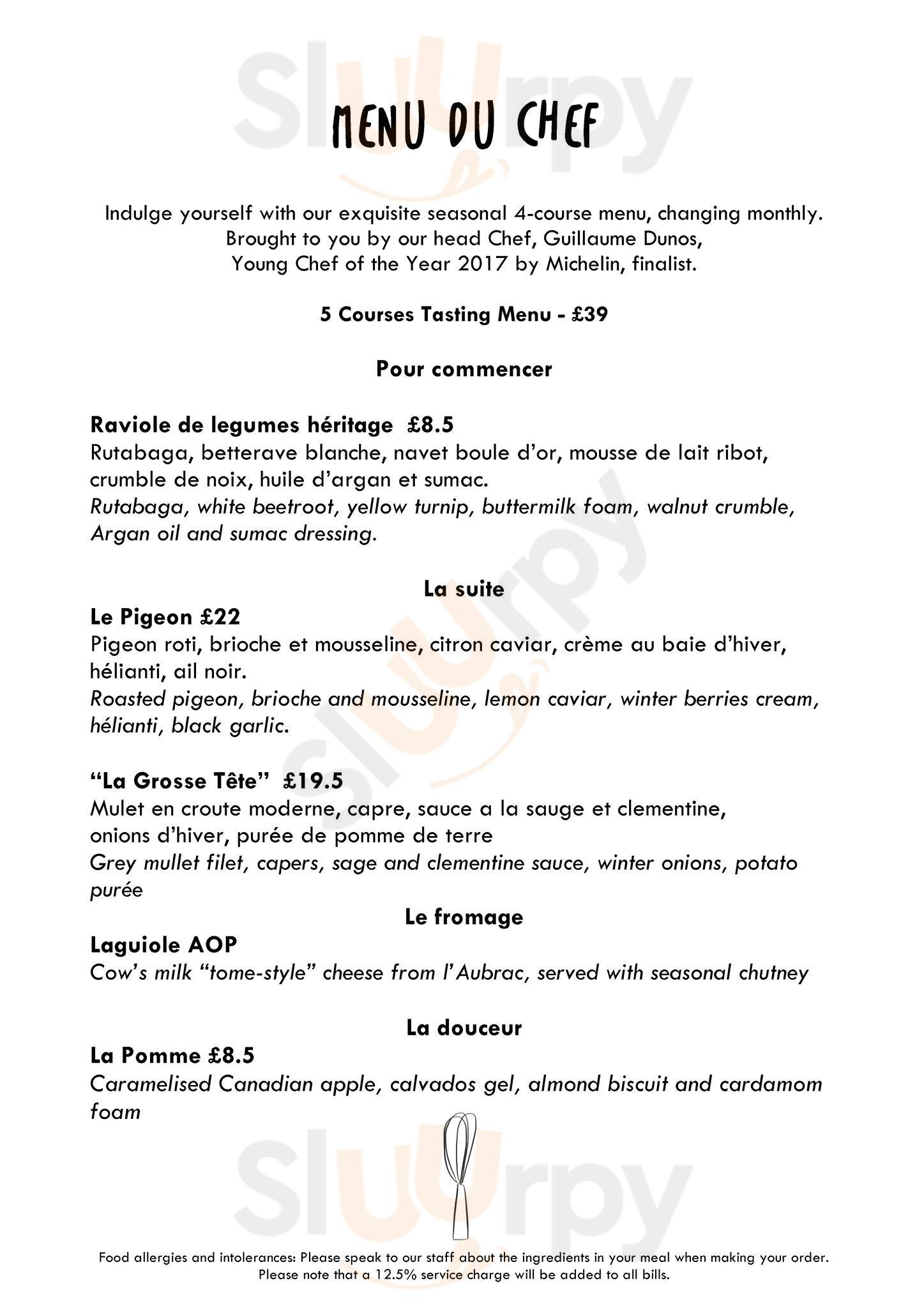 Main Menu - La Ferme