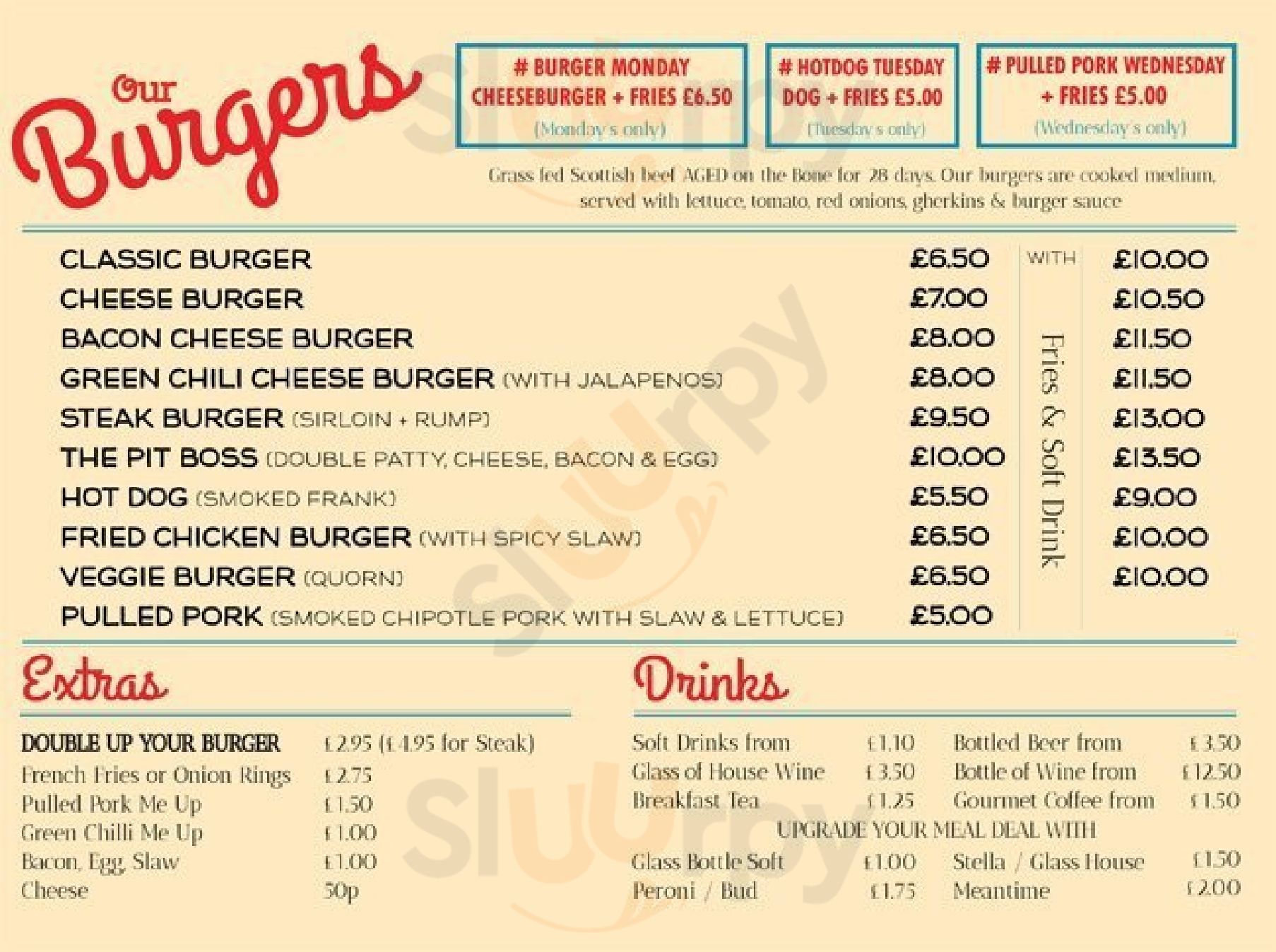 Breakfast And Burgers London Menu - 1