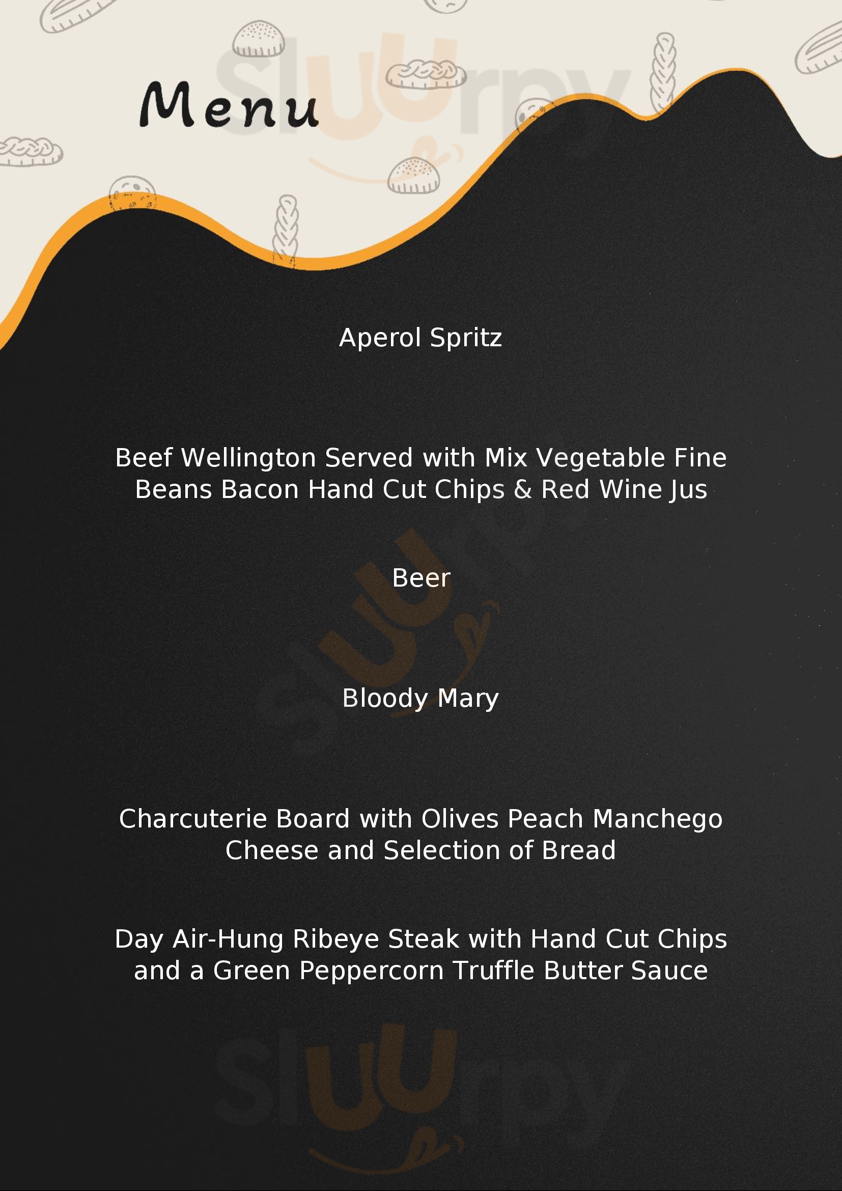 The Hemingway London Menu - 1