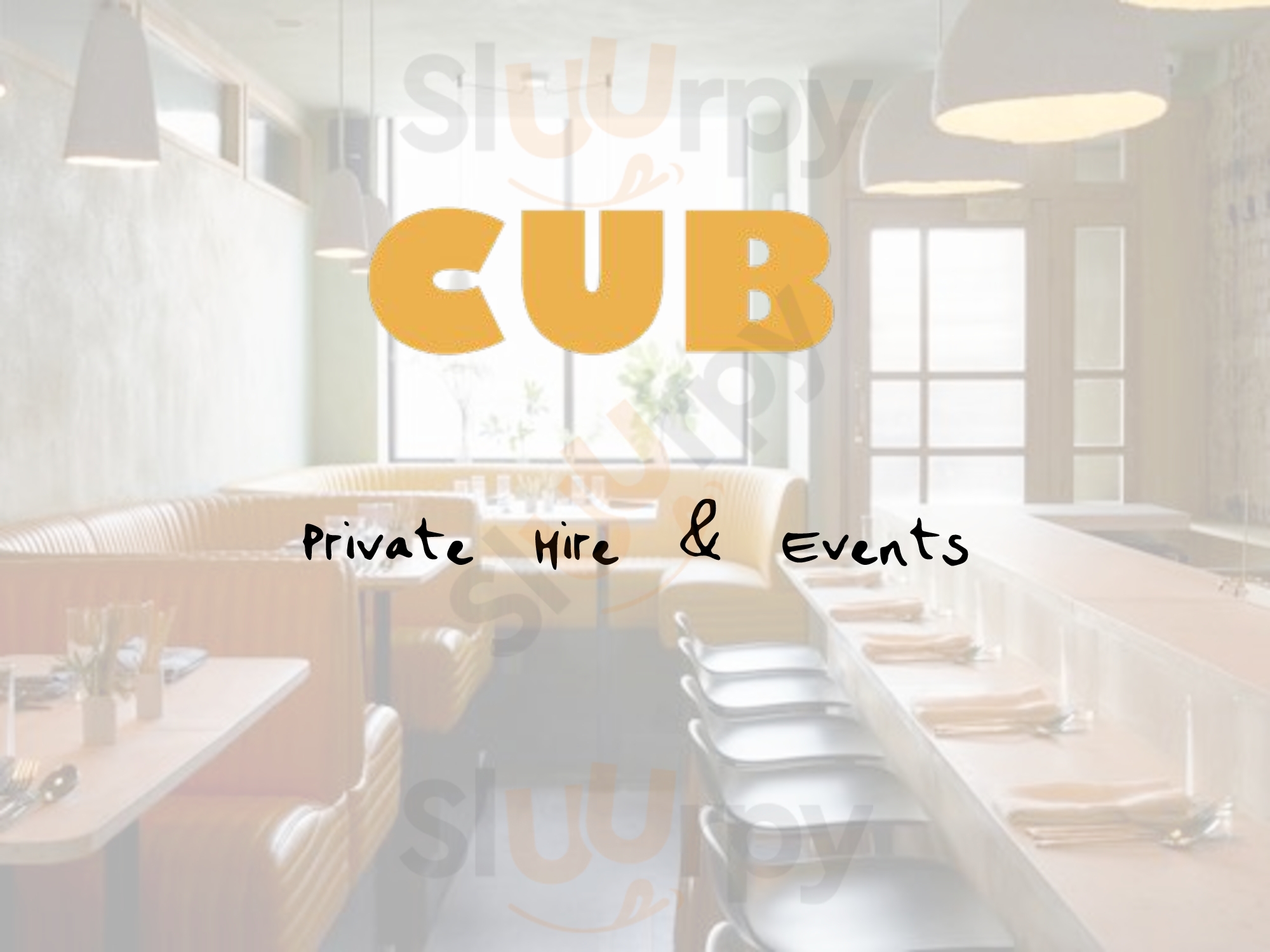 Cub London Menu - 1