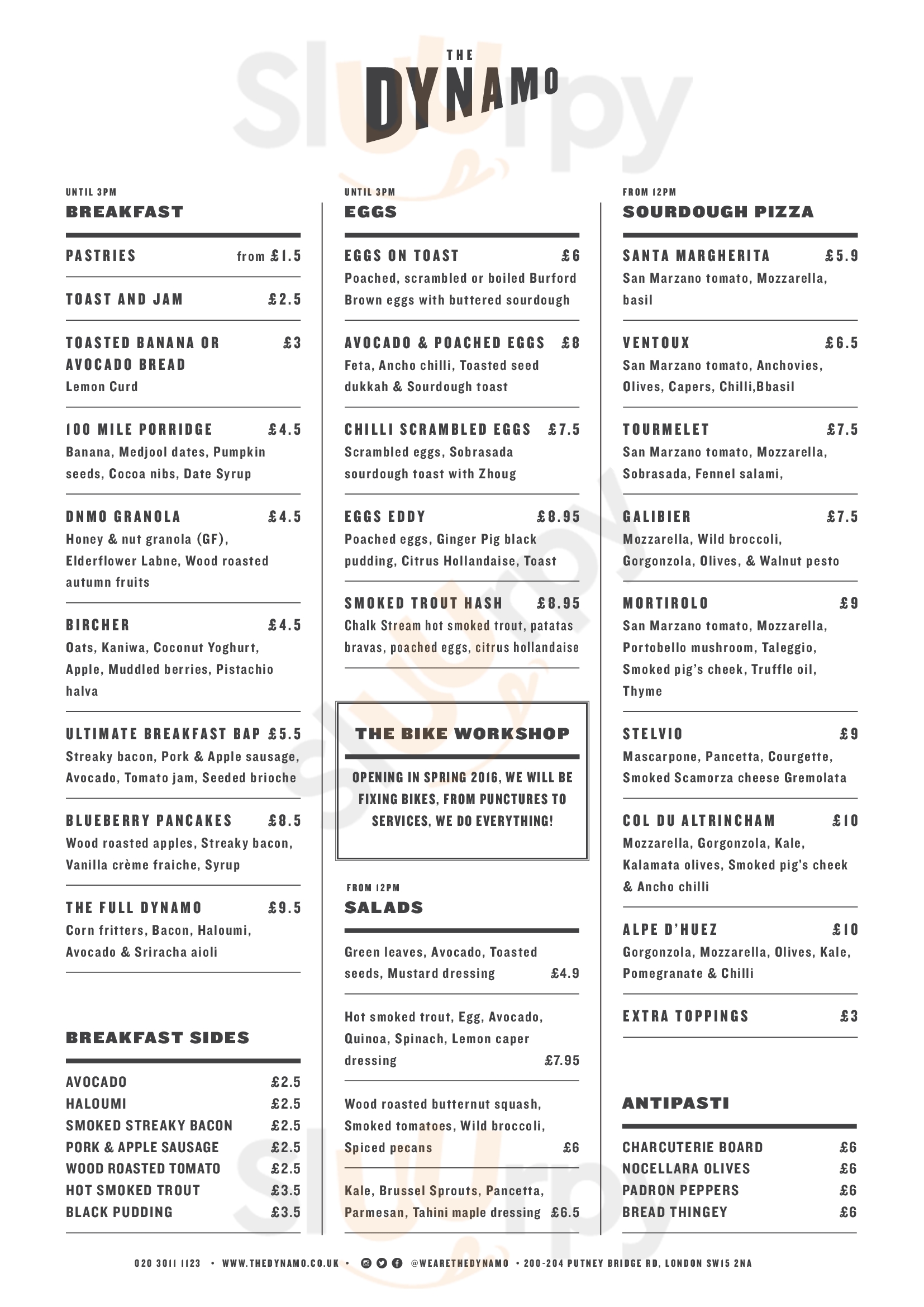 Main Menu - The Dynamo