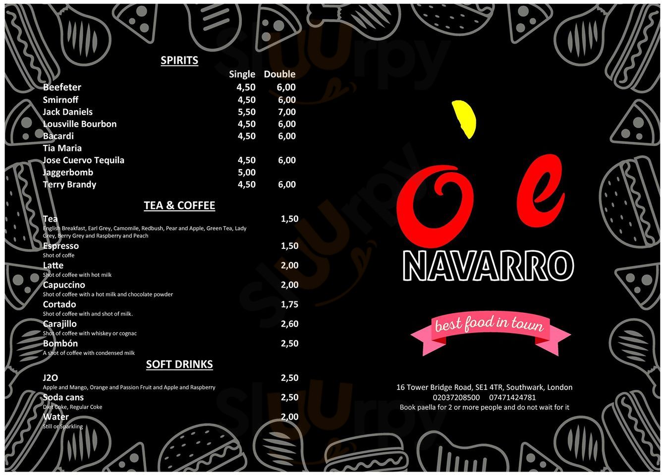 Main Menu - Ole Navarro