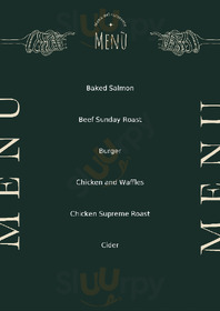 The Talbot menu