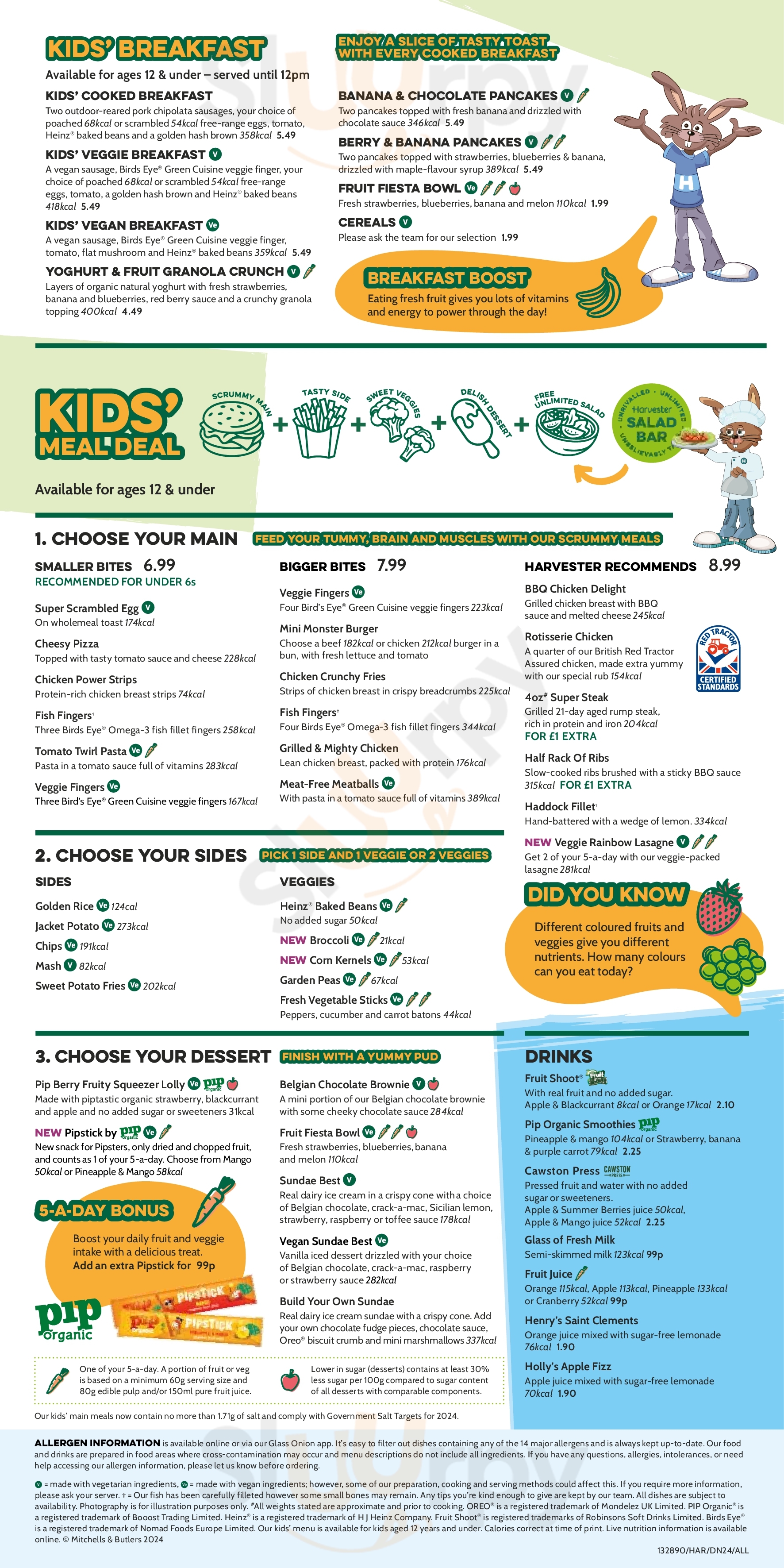 Main Menu - The Royal Harvester