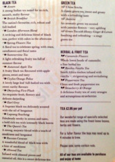 High Tea Of Highgate