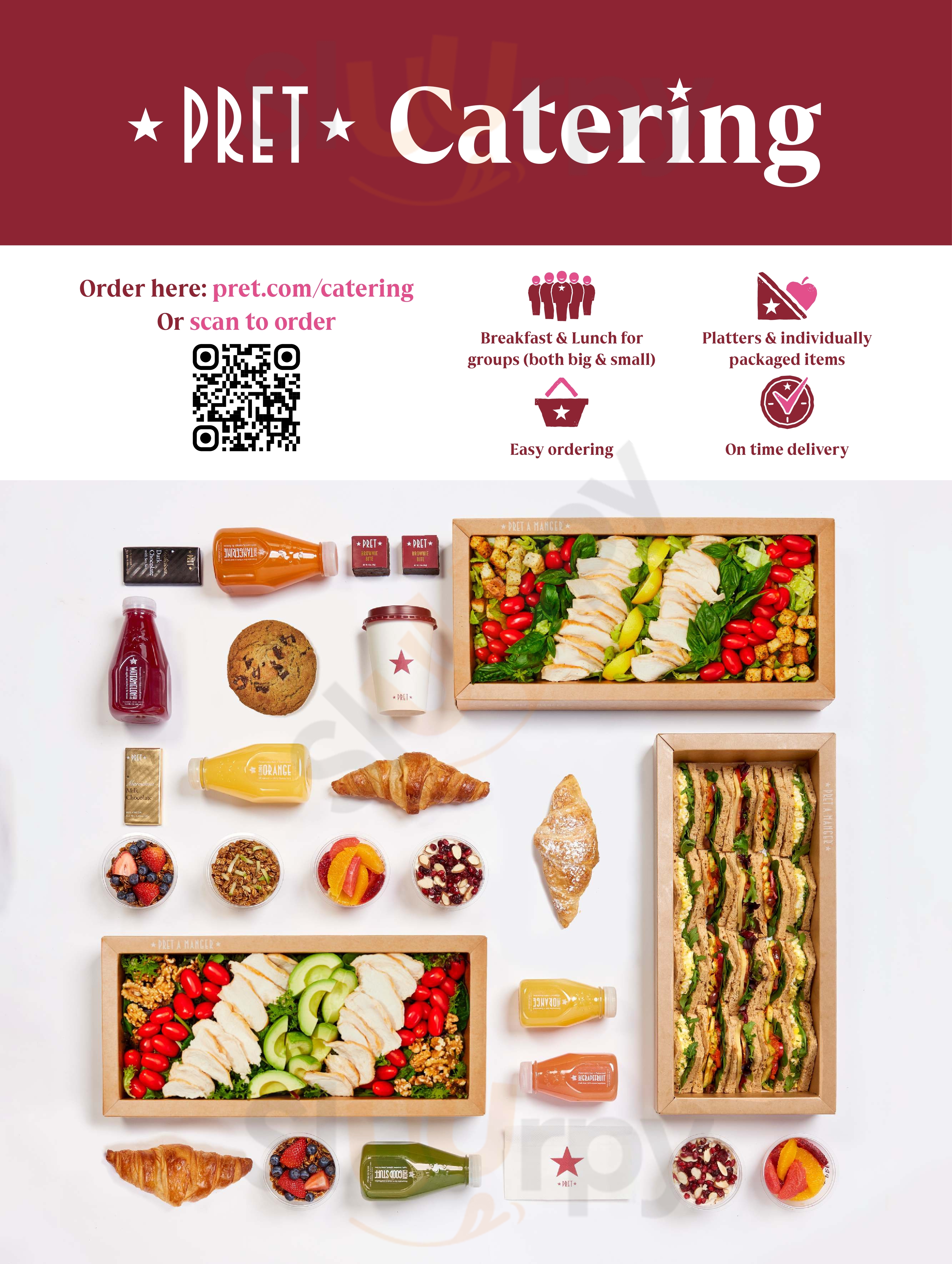 Pret A Manger London Menu - 1